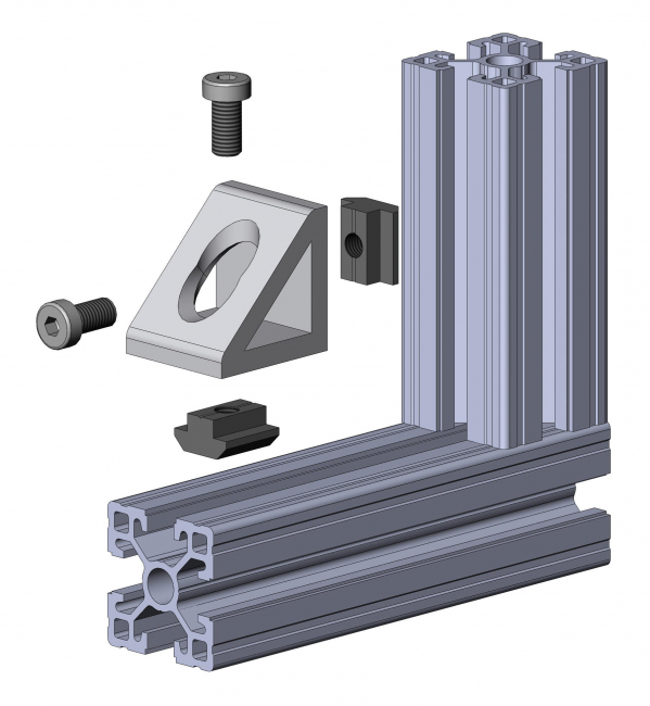 Nutenstein Nut 10 mit Führung