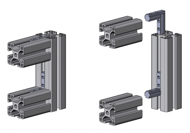 Nutwinkel, Nut 6, innen und außen, Innenwinkel, Innenwinkel innen und außen, 4101 S 0609 VZ 01