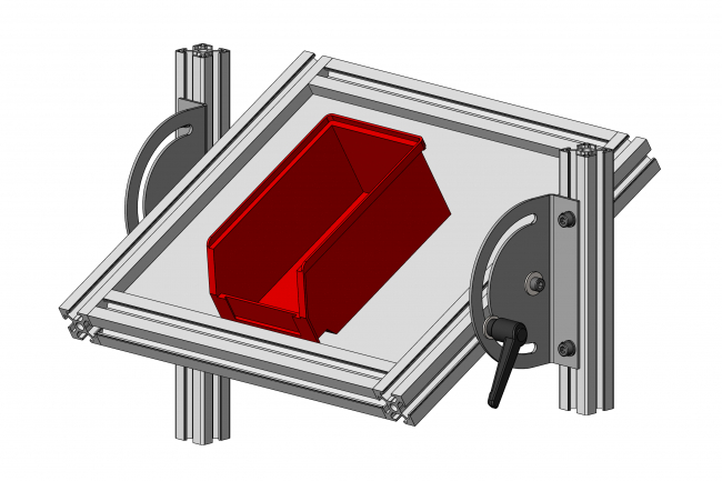 Schwenkhalter, 180° Halter, Winkelhalterung, Verstellhalterung, Winkelverstellung, 4804 S 0001 VZ 01