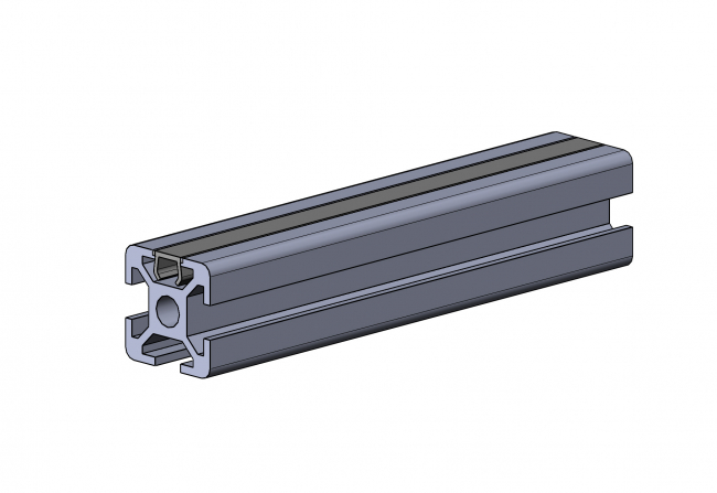 Cover Profile Slot 6 Cover Profiles, Nut 6, slot 6