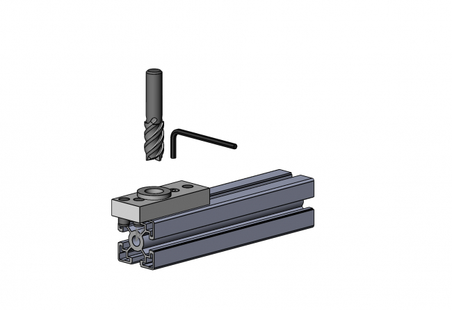 Bohrlehren für Schnellspannverbinder Profil B, Profil I, Nut 6, Nut 8, Nut 10, M5, Imbus 4, 6901 S 0010 VZ 01, 6901 S 0008 VZ 01, 6901 S 0006 VZ 01, 6901 S 0001 VZ 02