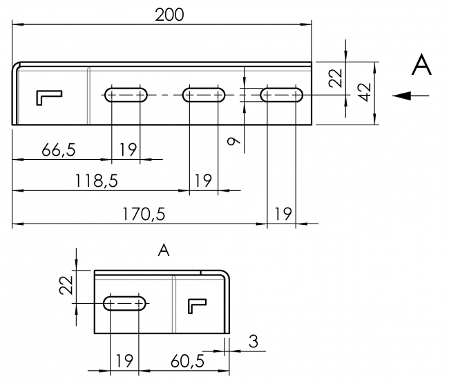 Fundamentwinkel Winkel, Fundamentwinkel, Konsole, Regalwinkel, Regal, Bodenfuß, Stellfuß, Fundamentverbinder, Bodendübel, 1210 S 200L VZ 01, 1210 S 200R VZ 01