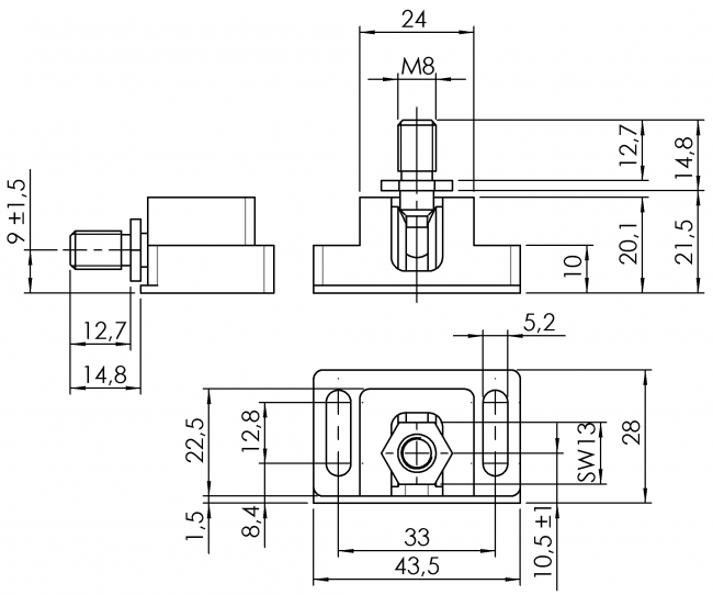 Doppelkugelraste, Verschlusselement mit Rastfunktion, Kugelschnäpper Kugelraster, Schließer, Doppelkugelraste, Kugelrasten, Doppelkugelrasten, Verschluss, Schließmechanismus, Schließmechanismen, Verriegelung, Riegel, rasten, Raster, Anschlag, Festmacher, Kugelkopfschließer, Schnellverschluss, Kugelschnäpper, Doppelkugelschnäpper, 2240 K 0001 SW