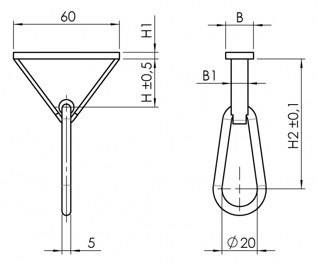 Hängegleiter Aluminium mit Karabinerhaken Hängegleiter Aluminium, Karabinerhaken, Hängegleiter, Aluminium, Nut 6, Nut 8, Nut 10, Zubehör, Gleiter, 6281 A 0001 NA, 6281 A 0002 NA, 6281 A 0003 NA