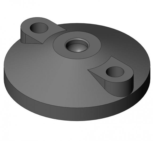 Schwenkbarer Teller für Gewindestange mit Kugelkopf, zum Ausgleich von Bodenunebenheiten Gelenkfuß Stellfuß Kugelkopf