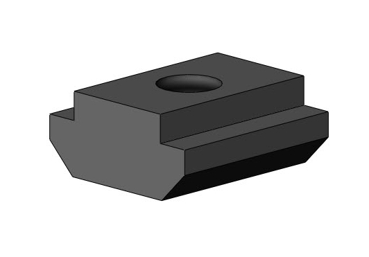 Nutenstein Nut 6 mit Führungssteg