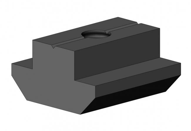 Nutenstein Nut 10 mit Führung