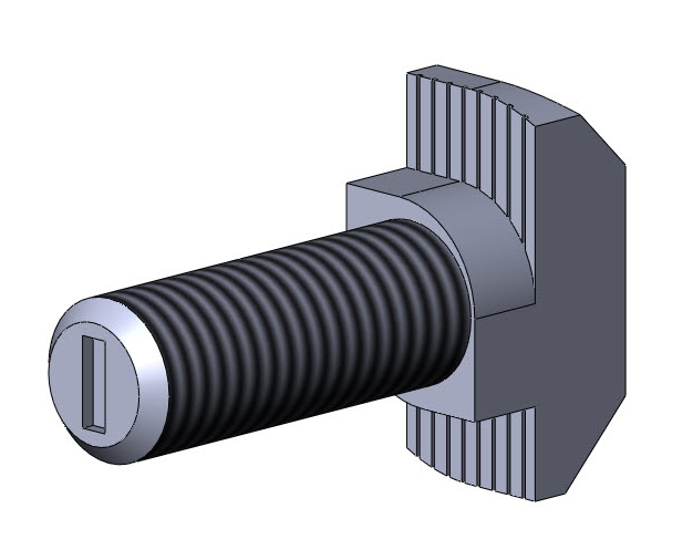 Hammerschraube Nut 10 M8 Hammerschraube Nut 10 M8