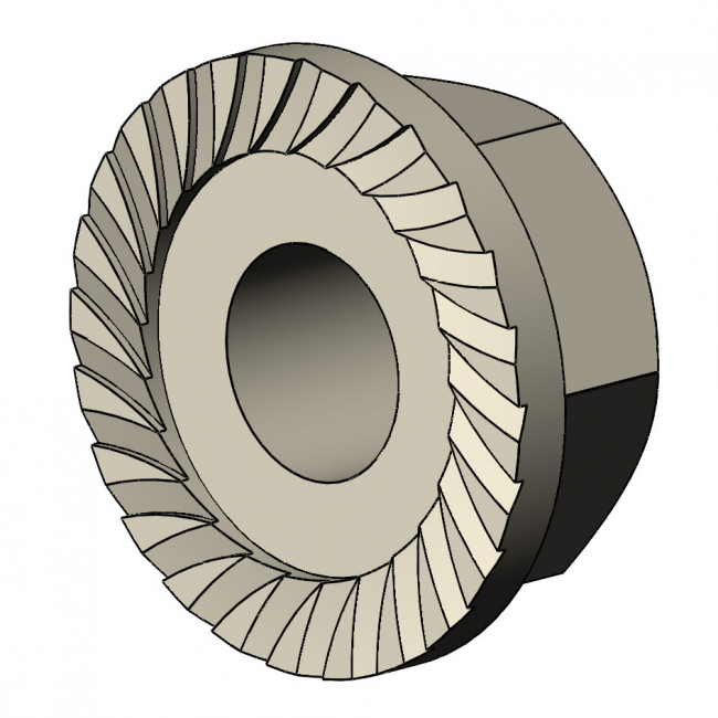 Flanschmutter Ripp Edelstahl Flanschmutter, Ripp, Edelstahl, Flanschmutter Ripp, M6, M8, M10, M12, 3610 E 06 NA 01, 3610 E 08 NA 01, 3610 E 10 NA 01, 3610 E 12 NA 01