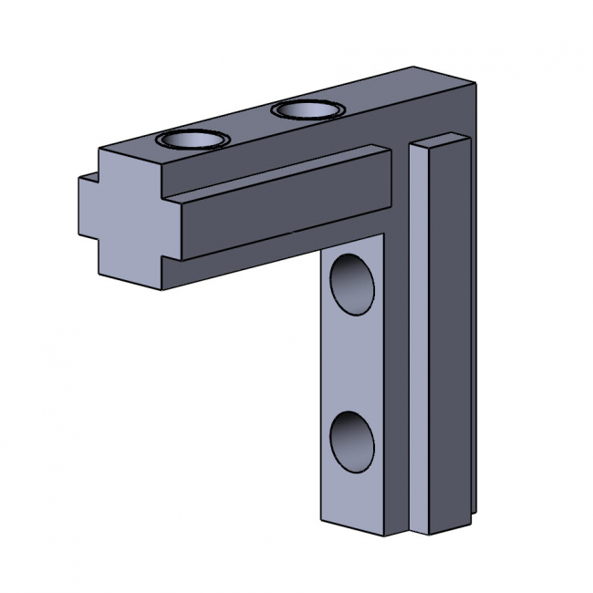 Nutwinkel, Nut 6, innen und außen, Innenwinkel, Innenwinkel innen und außen, 4101 S 0609 VZ 01