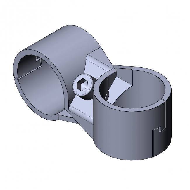 Querverbinder Querverbinder, Rohrprofilsystem, Rohrverbinder, Rohr Verbinder, Rohr, Verbinder, 5025 S 001 SW 01
