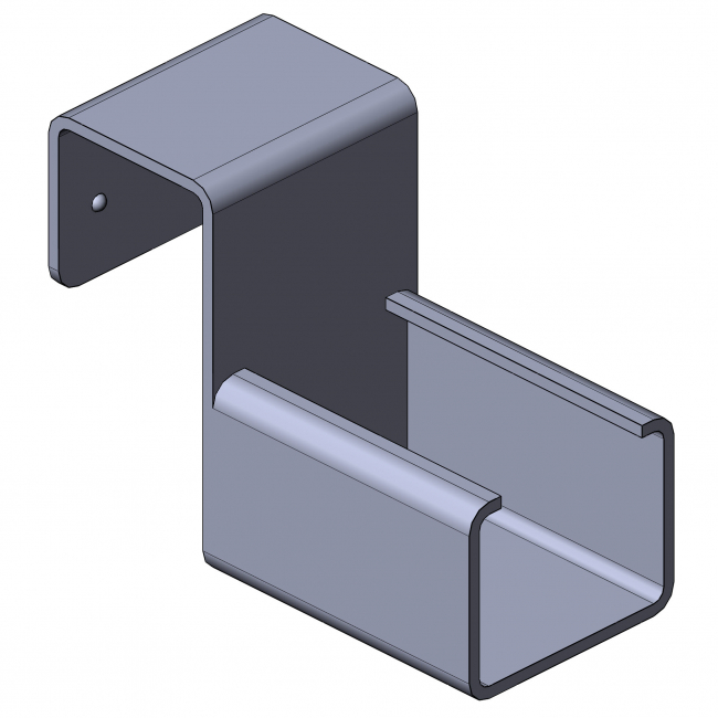 Röllchenleistenaufnahme abgesenkt, Anschlag, Röllchenleistenaufnahme, abgesenkt, Aufnahme für Röllchenleiste, Aufnahme, Röllchenleiste, Zubehör, 5053 S 003 VZ 01