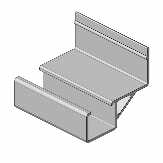 Seitenführung breit, Seitenführung, Steg, 5060 K 002 WS 01